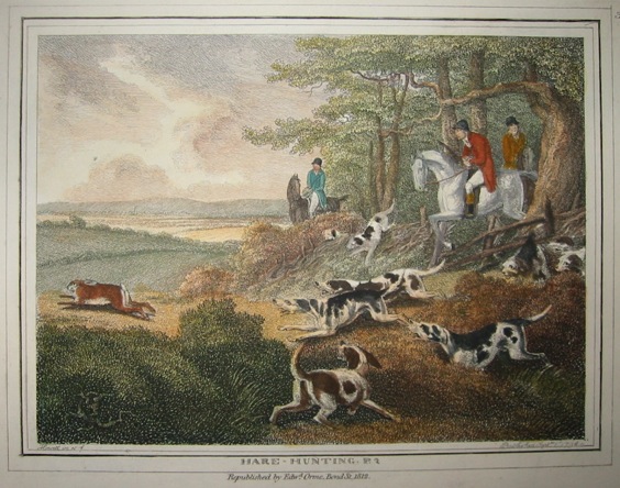 Howitt Samuel Hare-hunting (Caccia alla lepre) 1812 Londra 